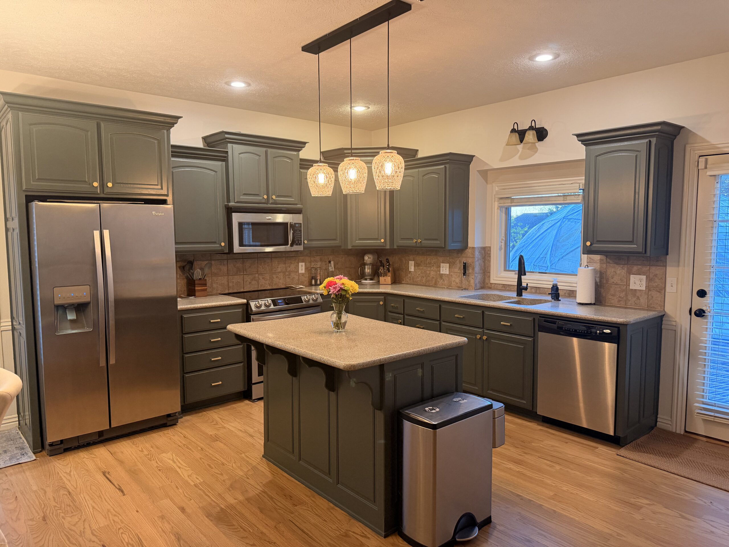 cabinet refinishing painting springfield